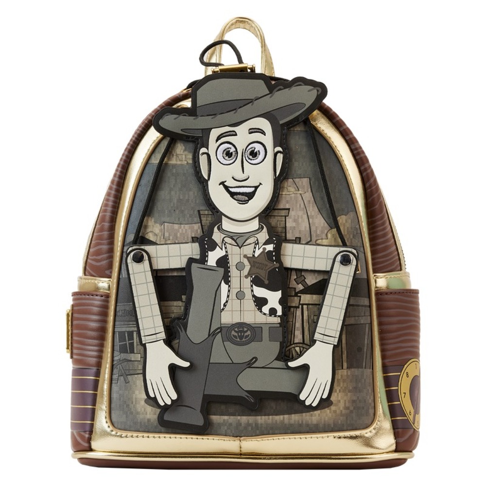 Loungefly Disney Toy Story Woody Puppet Mini Backpack Exclusive‎